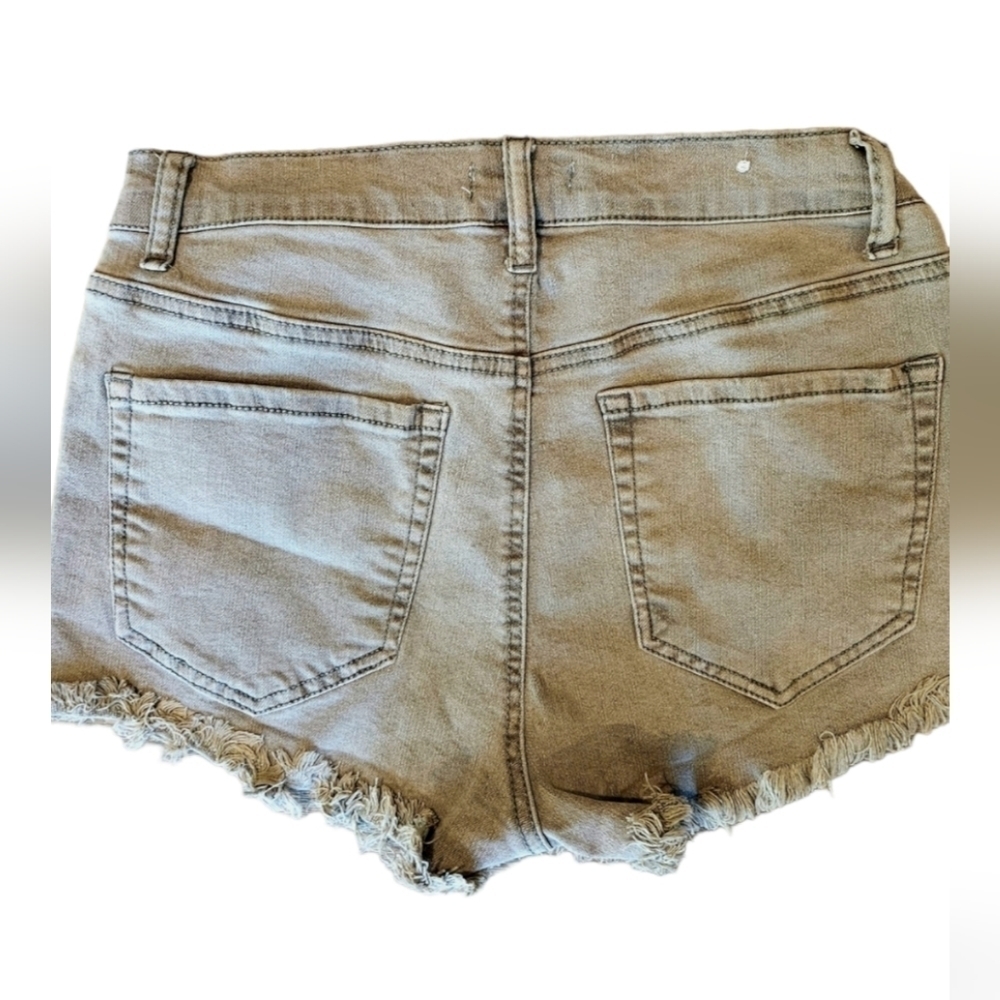 Mudd demin jean shorts green size 9 - Picture 8 of 8